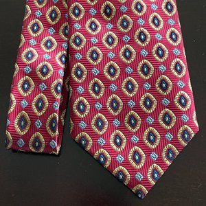 Jos.A.Bank Executive Collection - Silk Necktie Designer Geometric Tie